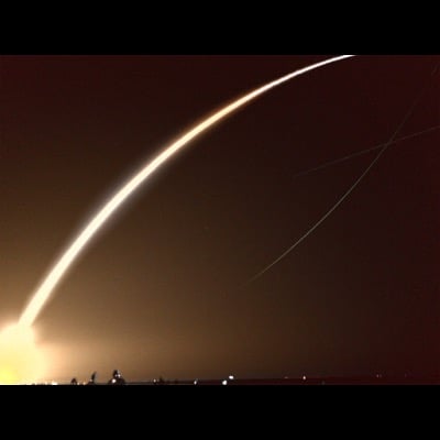 Rocket launch by Jared-Base. Settings: ISS Mode