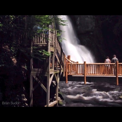 Waterfall by Brian Sudol. Settings: Long Exposure mode