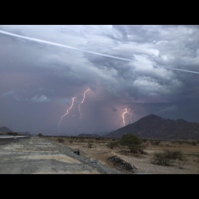 Lightning by Amer Albargi. Settings: Light Trails mode