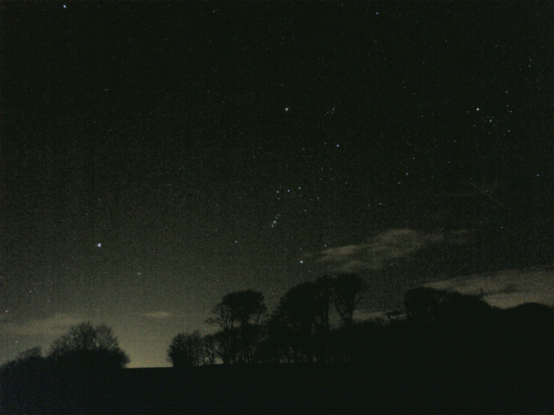 A starry sky photo