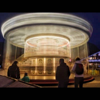 Fair ground by Alison Grant. Settings: Long Exposure mode