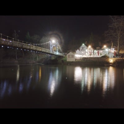 River lights by NightCap team. Settings: Long Exposure mode